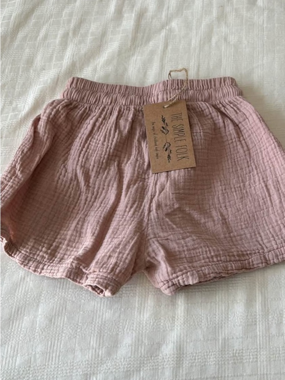 Simple Folk Girls muslin shorts new - Picture 2 of 2